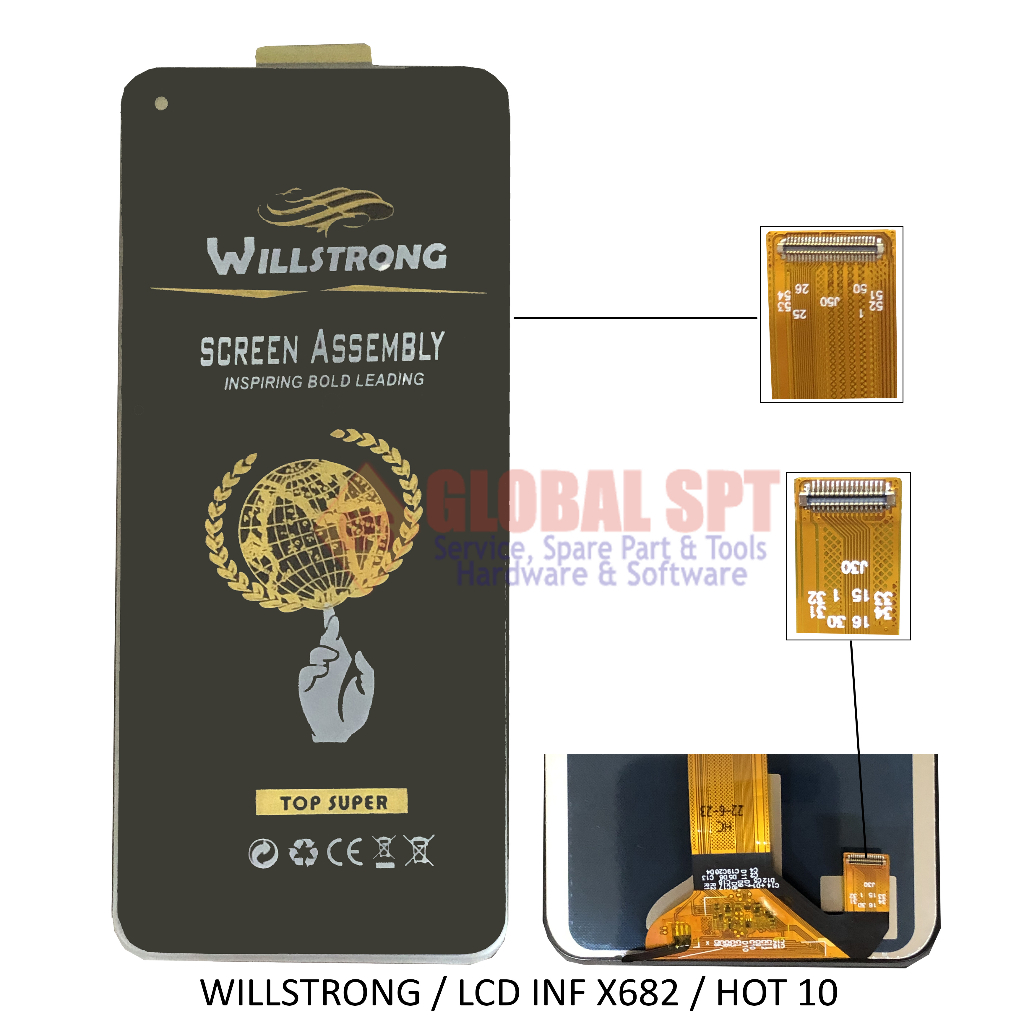 WILLSTRONG / LCD TOUCHSCREEN INFINIX X682 / HOT 10