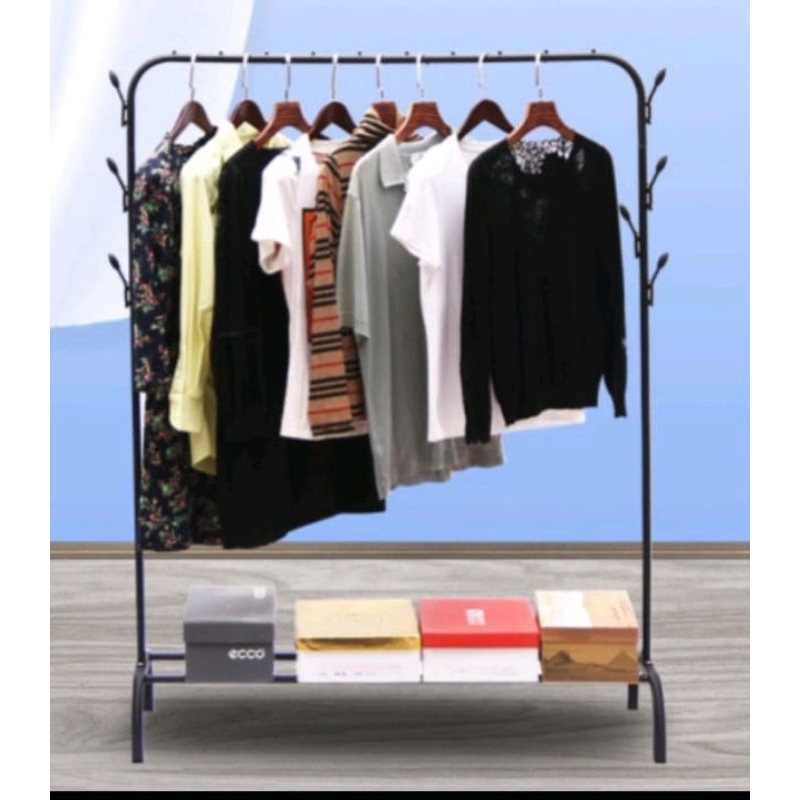 Stand Hanger / gantungan baju besi