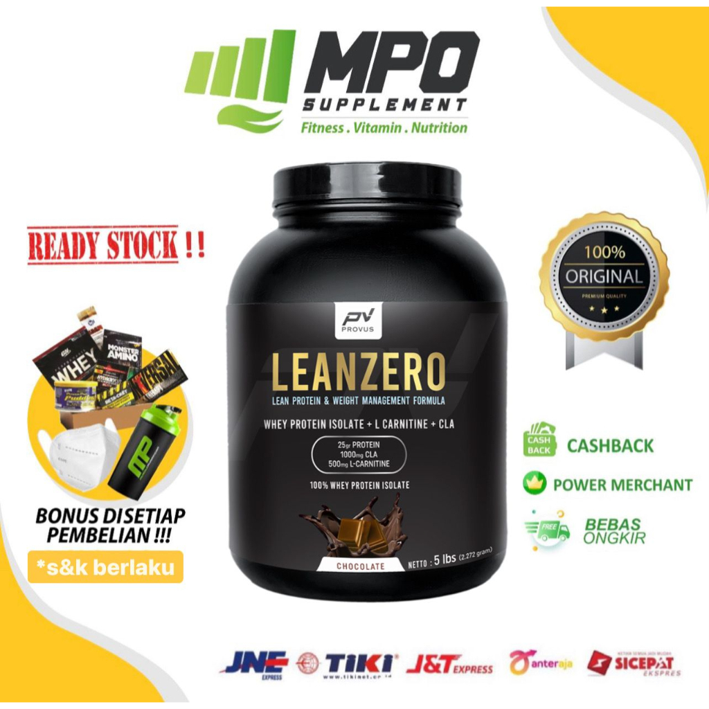 Provus Leanzero Whey Protein Isolate 5 lbs Provus Nutrition Leanzero Provus Lean Zero Whey Protein 5