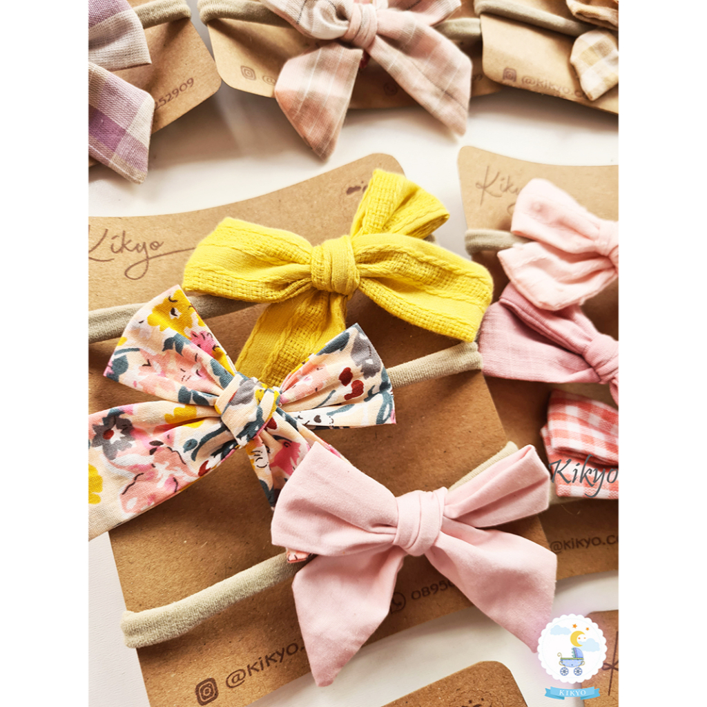 Kikyo Bandana Baby Tape 1 set isi 3pcs Headband Baby Bandana Baby Bandana Anak