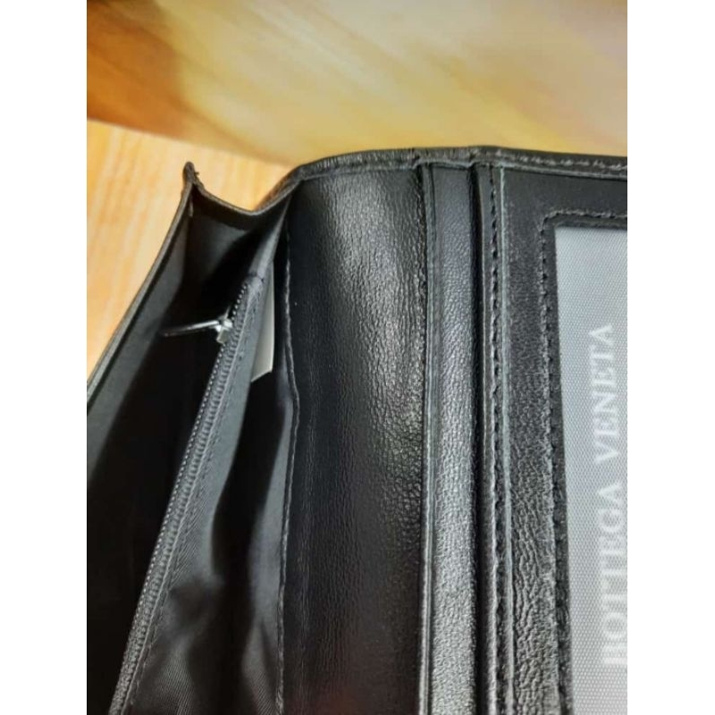 Dompet botega dompet panjang pria kulit asli mirror quality