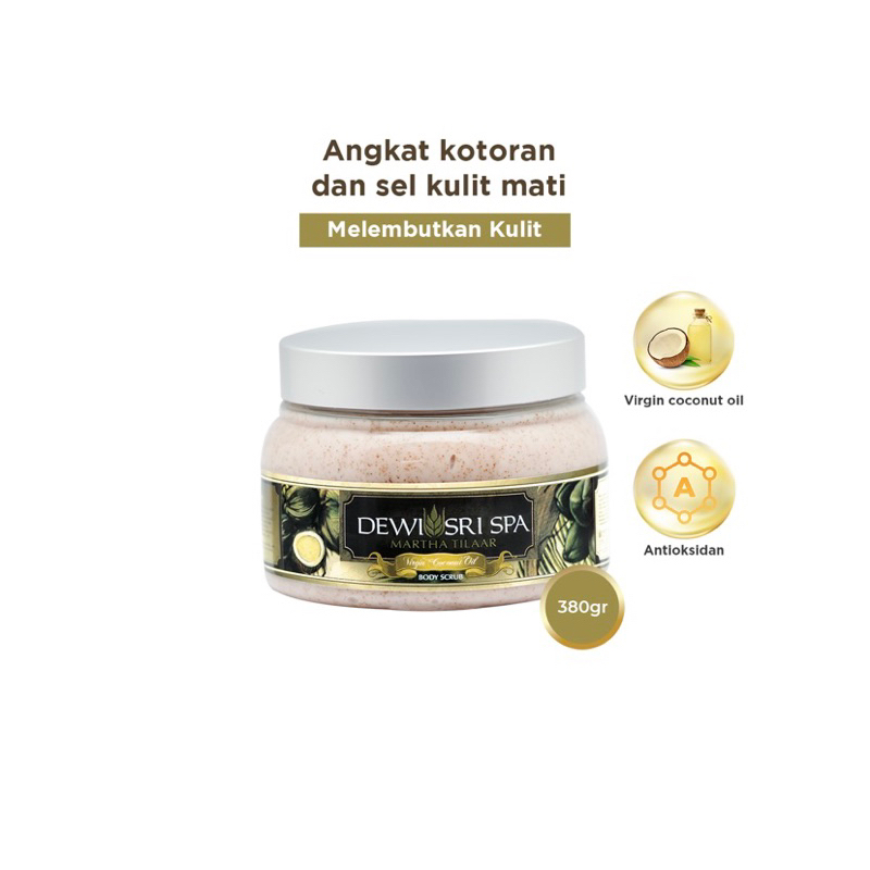 Dewi Sri Spa Body Scrub Virgin Coconut Oil