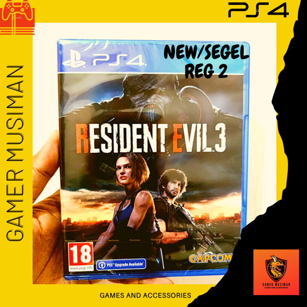 BD PS4 RESIDENT EVIL 3 REMAKE - SECOND MURAH
