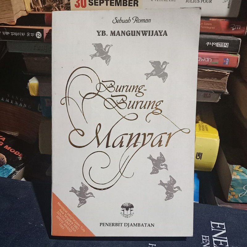 burung-burung Manyar Karya yb mangunwijaya
