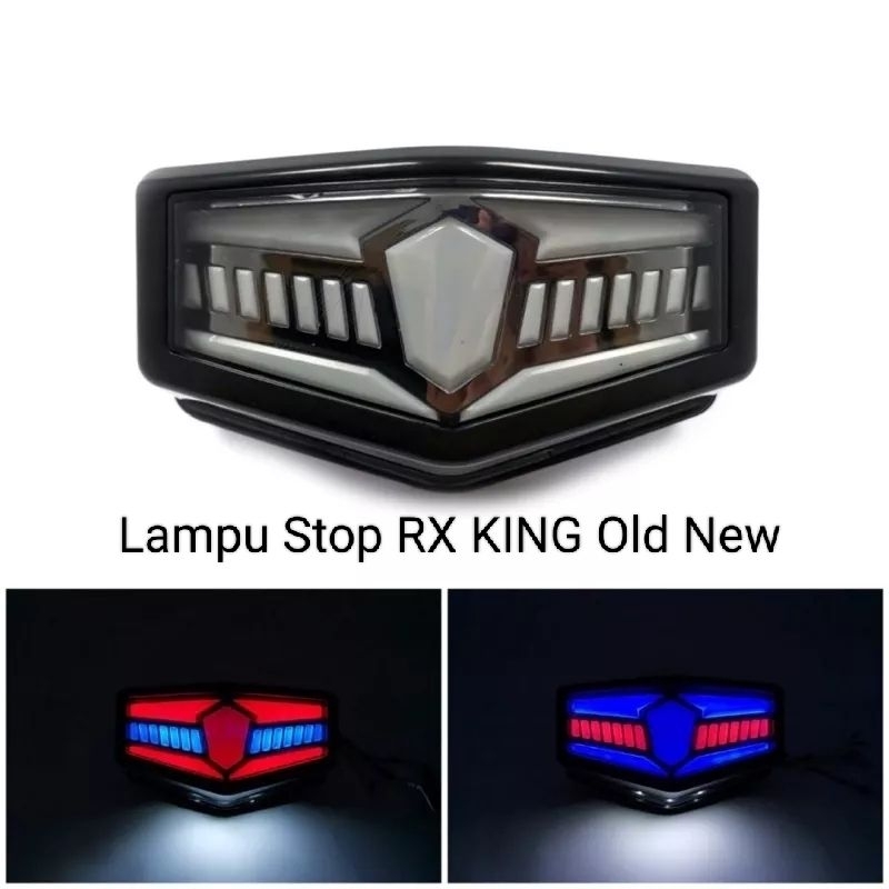 lampu stop rx king new led 3in1 stop lamp led rx king new lampu rem belakang led rx king new