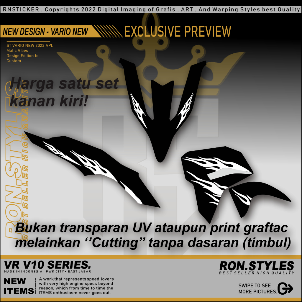 V10 CUTTING STRIPING VARIO NEW 125 2022 MOTIF API HOTWHEELS SIMPLE STYLE COPY TRANSPARAN STICKER STRIPING VARIO NEW STIKER VARIO NEW STRIPING VARIASI VARIO 125 2023 STIKER VARIASI VARIO TERBARU LIS BODY VARIO NEW STIKER BODY VARIO NEW DESIGN STYLES