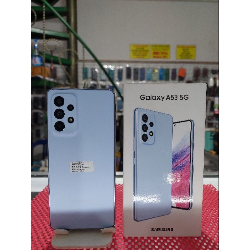 HP SEKEN FULLSET ORIGINAL MULUS SAMSUNG A53 5G Ram 8+8/256