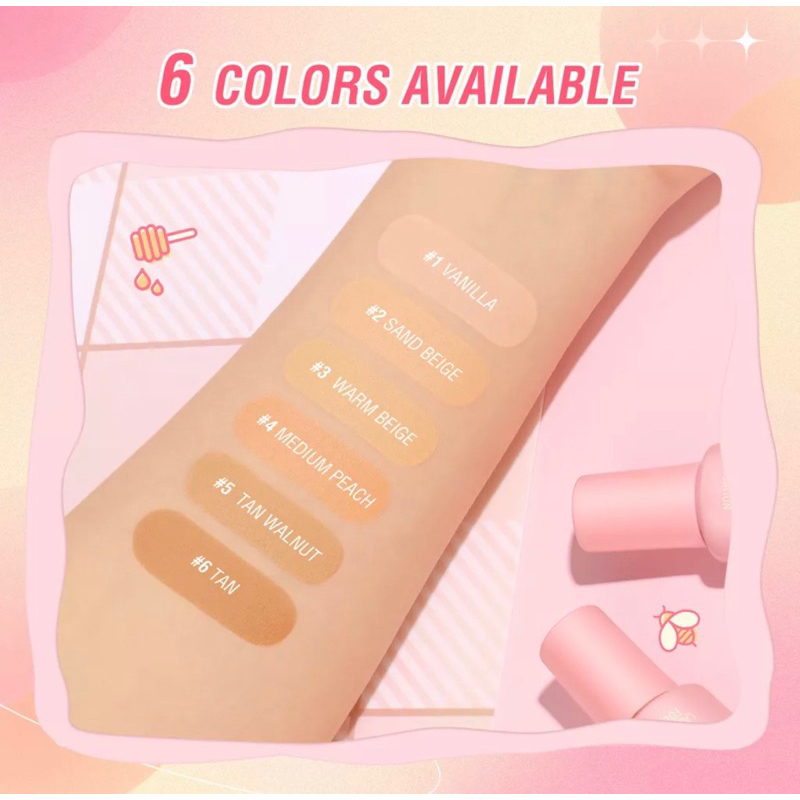 Pinkflash Foundation OhMySelf Lasting Matte Original BPOM COD