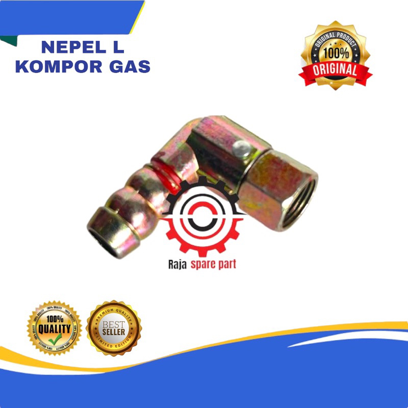 NEPEL SAMBUNGAN L KOMPOR PANGGANG SOSIS ROASTER