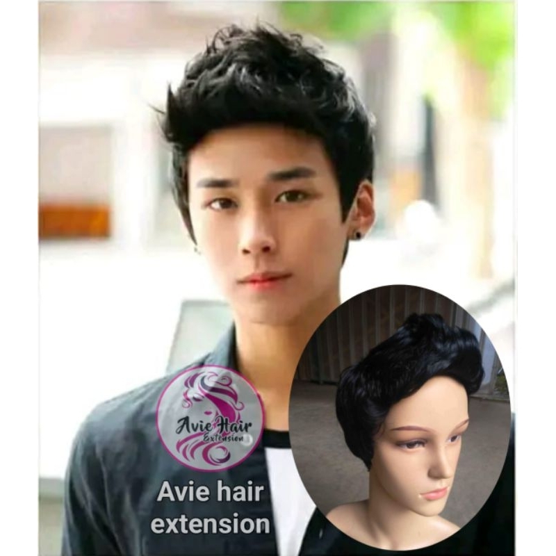 Rambut Palsu pria model Jambul