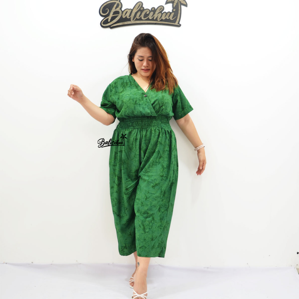 Balicihui Jumpsuit Panjang Jumbo Jumpsuit Victoria Jumpsuit Plus Size Big Size Jumpsuit Panjang