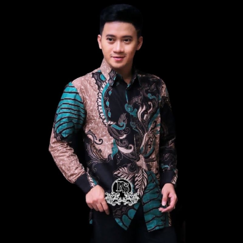 Kemeja batik pria lengan panjang premium terlaris | Batik pria lengan panjang reguler