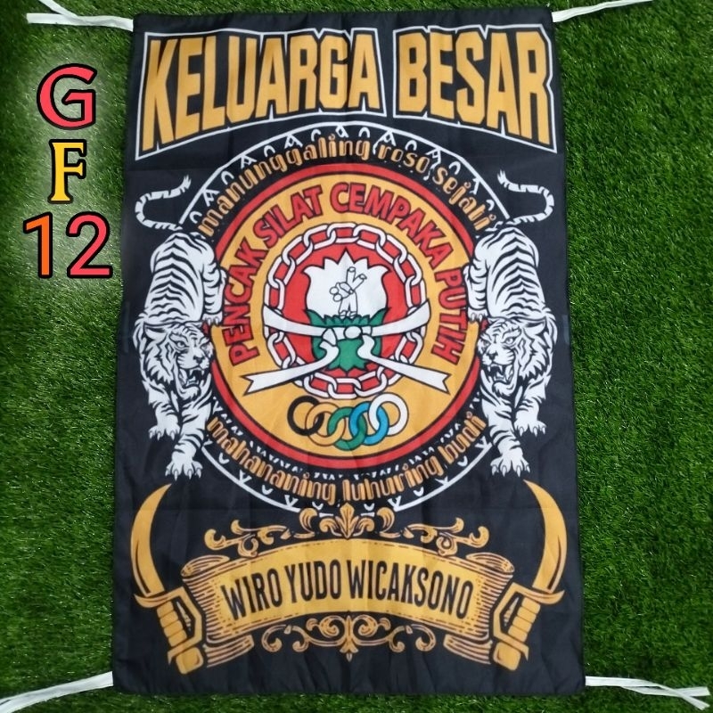 Bendera printing KELUARGA BESAR CEMPAKA PUTIH