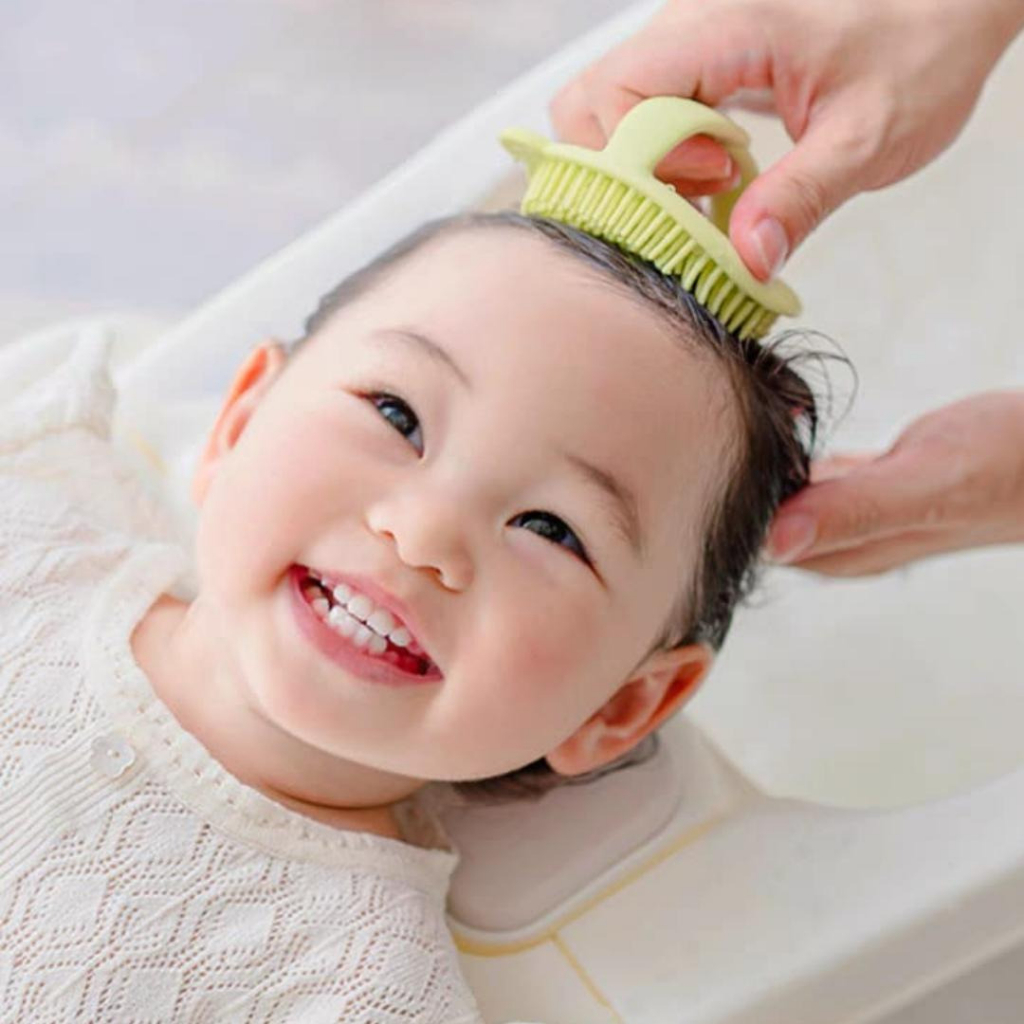 Sisir Rambut Bulat Sisir Rambut Khusus Bayi Sikat Keramas Bayi Silikon SW-777