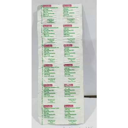 NEURODEX TABLET STRIP
