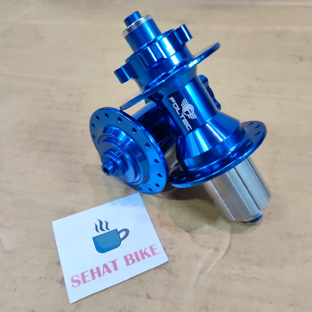Hub Free Hub Sepeda Jangkrik FOLTEC Gun Denx Blue