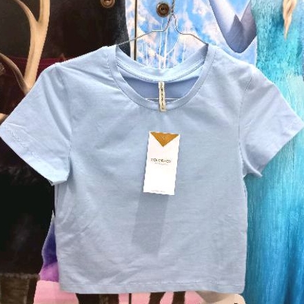 CROPTOP COLORBOX / KAOS COLORBOX / COLORBOX PRELOVED