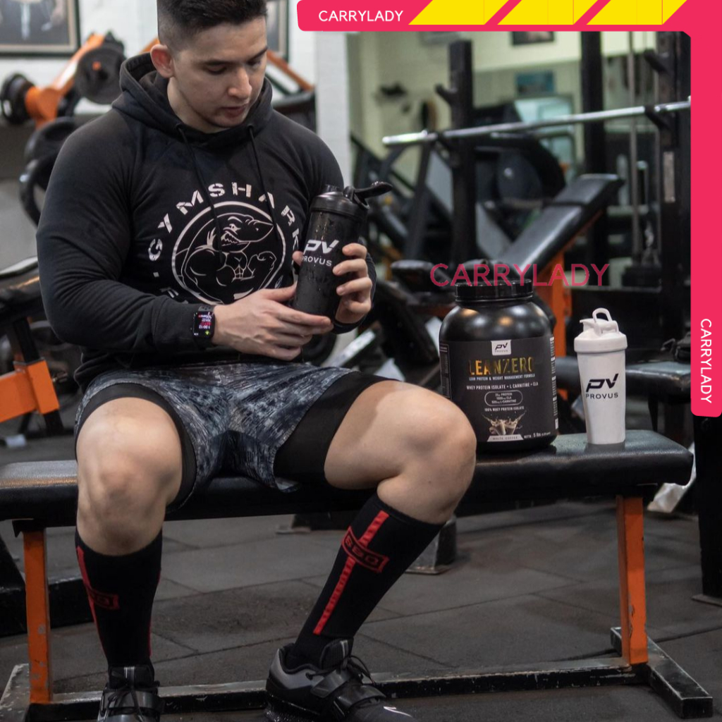 Provus Lean Zero Whey Protein Isolate Dan Fat Burner 5 Lbs Whey Protein 100% Isolate + Fatburner 75 Serving