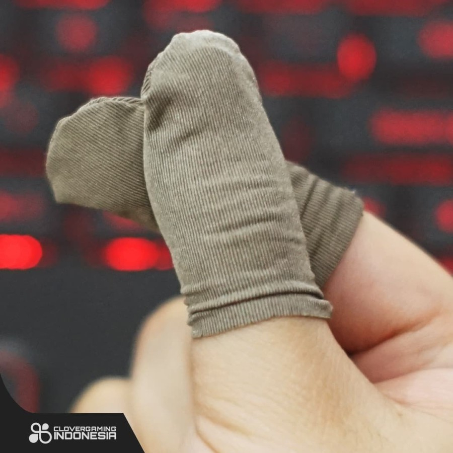 NUZ SARUNG JEMPOL JARI PUBG ANTI KERINGAT BASAH LAYAR THUMB GRIP