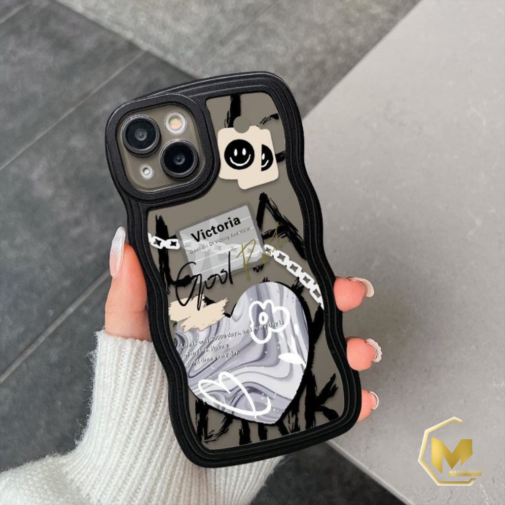 SS814 SOFTCASE TPU FASHION LOVE GRAFITI FOR IPHONE 6 7 8 6+ 7+ 8+ X XS XR XS MAX 11 12 13 14 PRO MAX MA4283