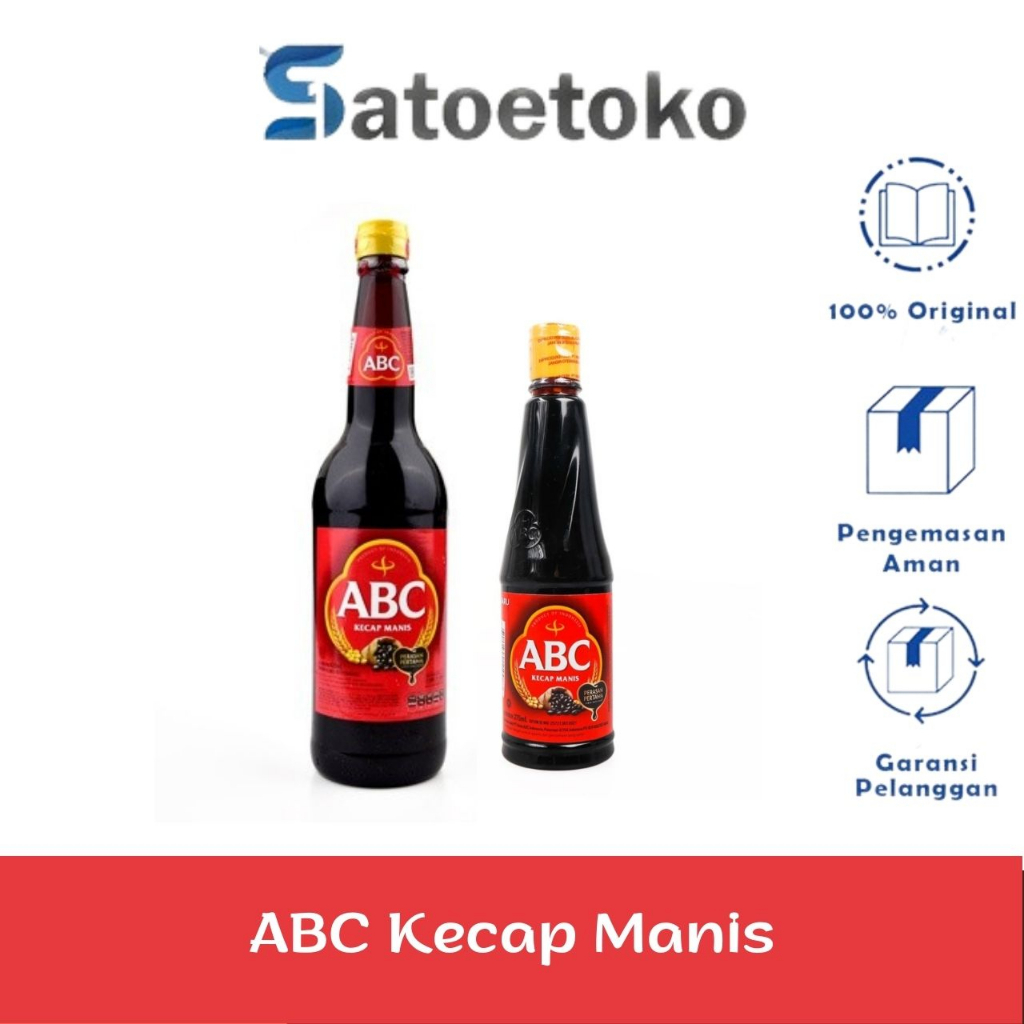 

ABC KECAP MANIS (275 ML, 620 ML)