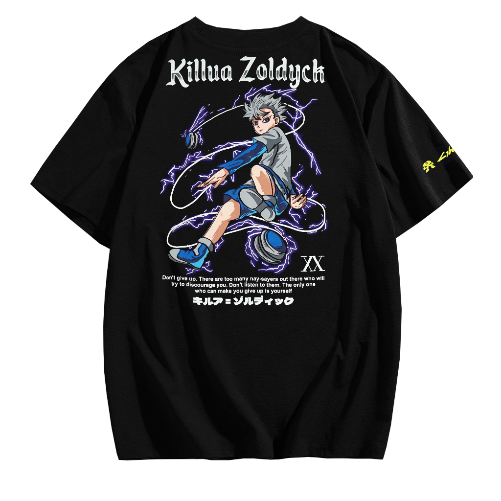 Stalker T-shirt Kaos Pendek - Killua