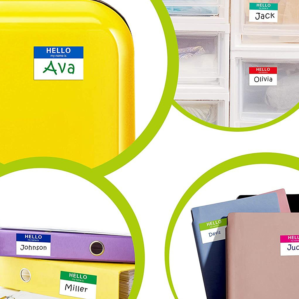 

[DZ] ST628 - Stiker Label Nama Custom My Name 9 Pcs / Lembar