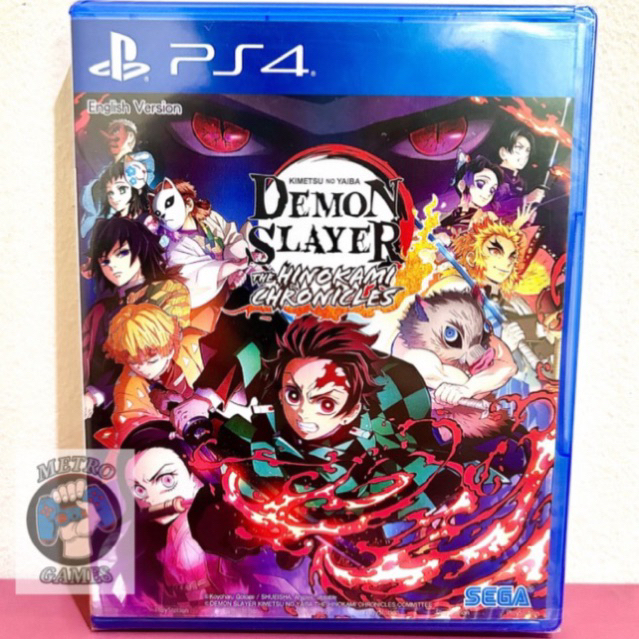 Demon Slayer Kimetsu no Yaiba Ps4 Kaset Demonslayer The Hinokami Chronicles Playstation PS 4 5  CD BD Game Anime Games Original asli ori demonslayers slayers petualangan kartun mainan gim anak reg 3 region asia req seru naruto boruto tanjiro zenitsu ps5