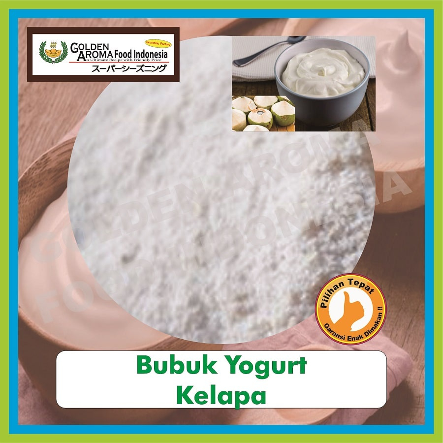 

Bubuk Minuman Yogurt Rasa Kelapa 500gr Serbuk Ice Youghurt Coconut Drink Powder Es Krim Yogurt Enak