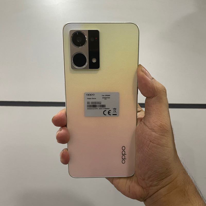 oppo reno 8 8/256gb second bekas mulus fullset original resmi