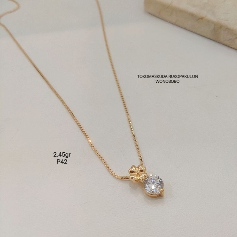 kalung fashion dewasa (emas asli 8k &amp; 9K)