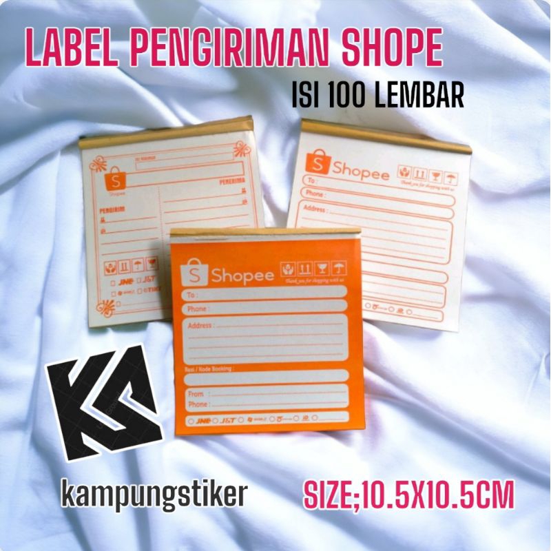 

Label Pengiriman Olshop Khusus Shopee Hvs 70 Gr - Siap Kirim