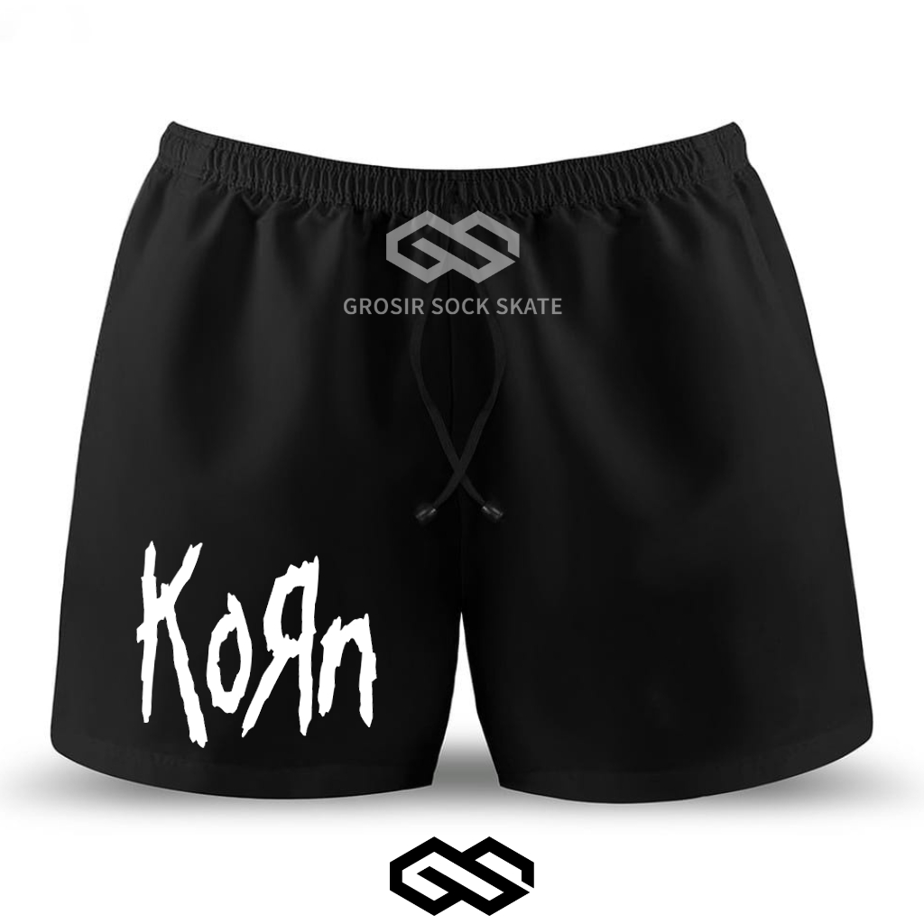 BOXER  CELANA PENDEK MUSIC BAND KORN