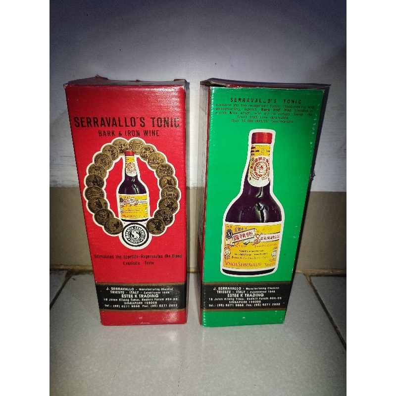 

Serravallo Tonic kesehatan / wine melahirkan / guek lai