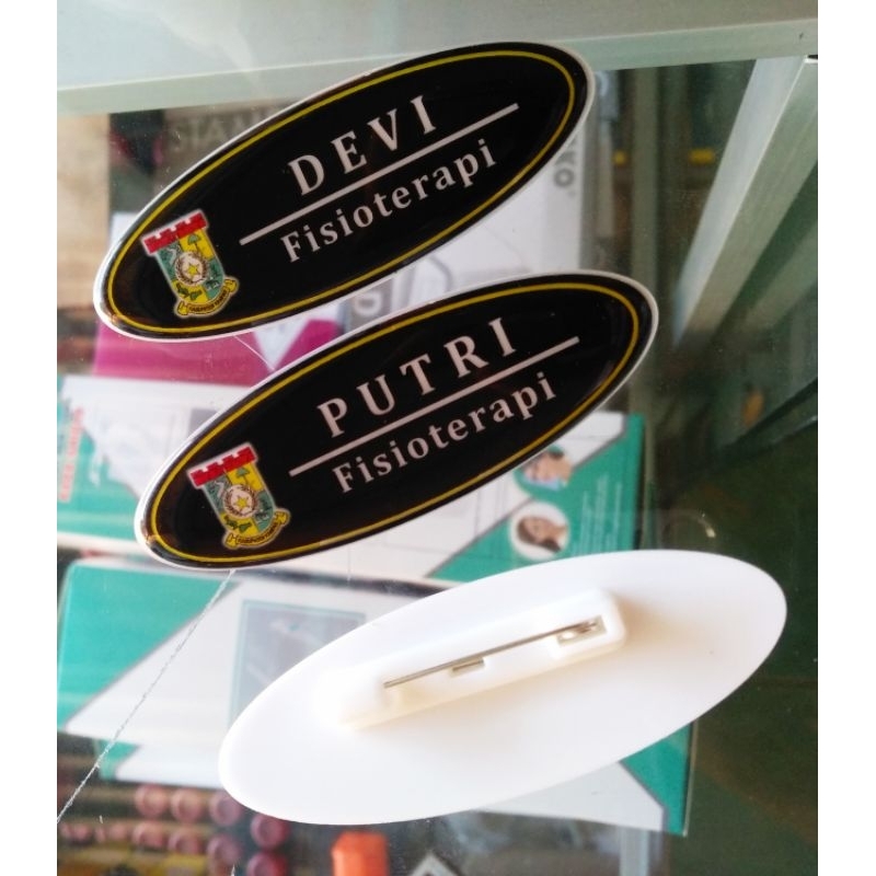 

Papan nama oval Magnet