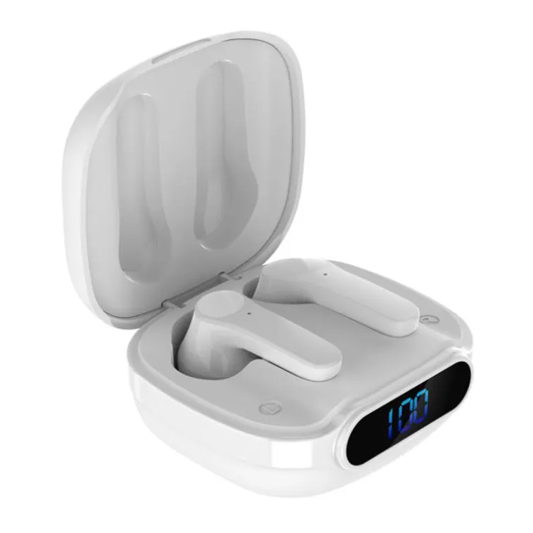 Earphone L52X Wireless LED Indikator TWS Bluetooth 5.2 Suara Jernih Anti Delay