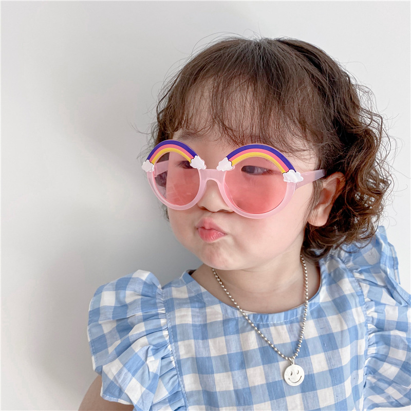 DC  ( E21 ) KACAMATA ANAK NEW TREND FASHION PELANGI HIGH QUALITY / TIDAK BISA MEMILIH