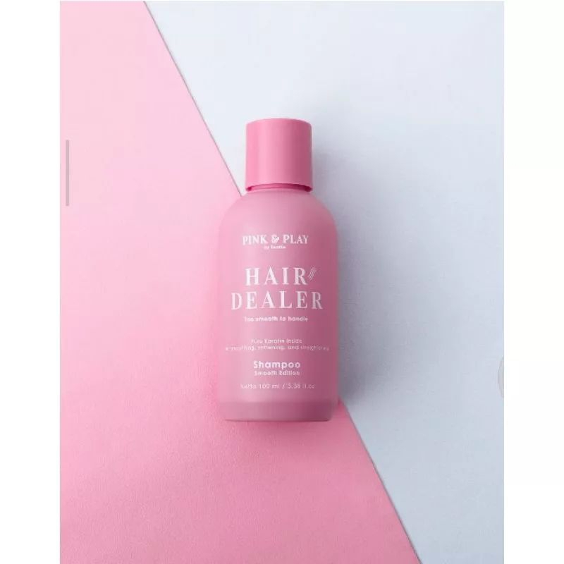 Paket Lengkap Pink And Play Hair Dealer Shampo Perawatan Rambut Lurus Dan Lembut