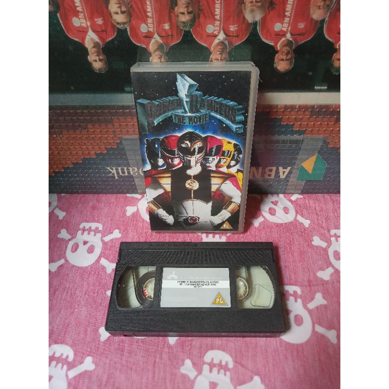 Kaset Vhs Power Rangers Classic - Yellow Ranger Adventure