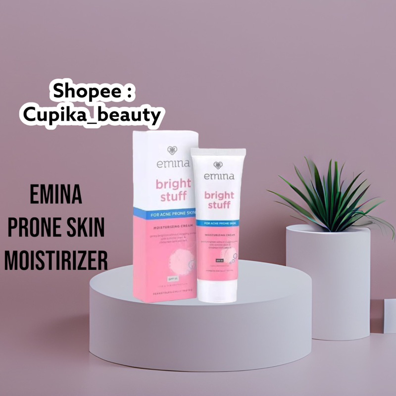 [uk.x] [ prone skin moisturizer ] emina bright stuff prone skin moisturizer || pelembab wajah emina prone skin