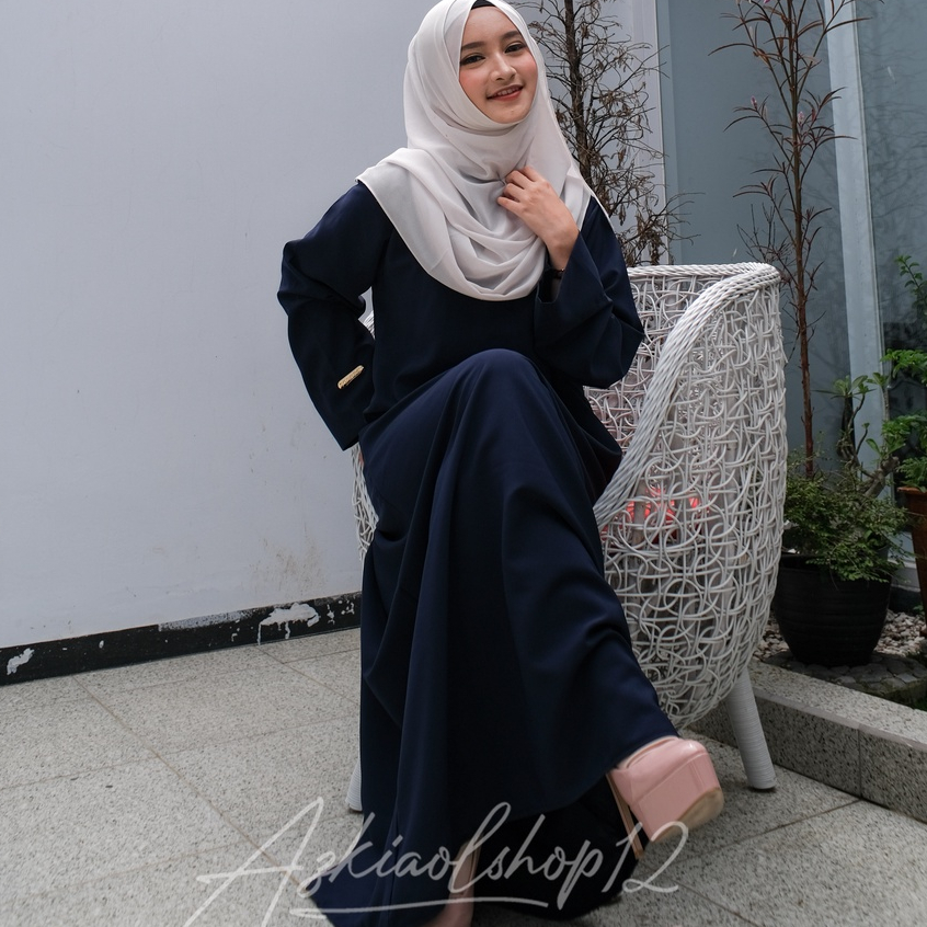 ( BISA COD) ABAYA GAMIS MADINA / UKURAN S M L XL XXL / BAJU GAMIS ABAYA TURKI SANTRI PUTRI