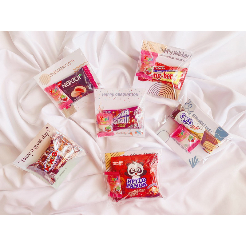 

(free custom tulisan) Swasti Mini Gift Birthday Snack Kado Hadiah