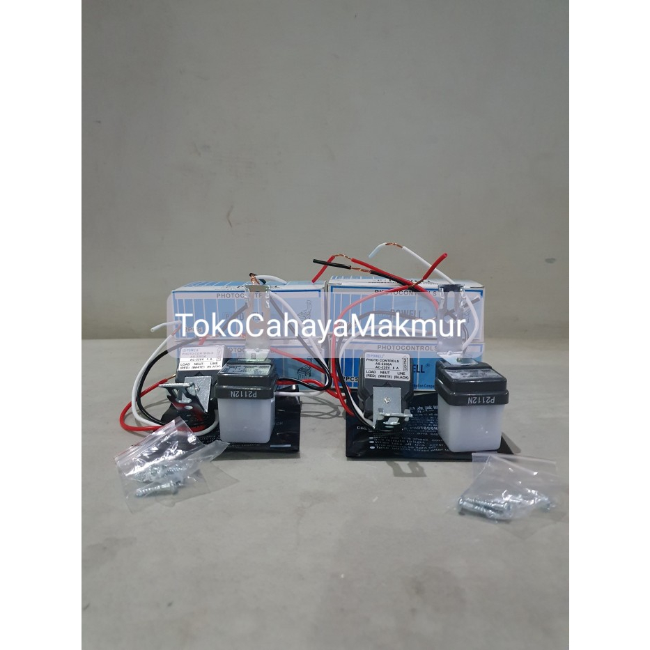 Photocell / Fotocell / Fotoswitch 3A/6A Sensor Cahaya Otomatis Powell
