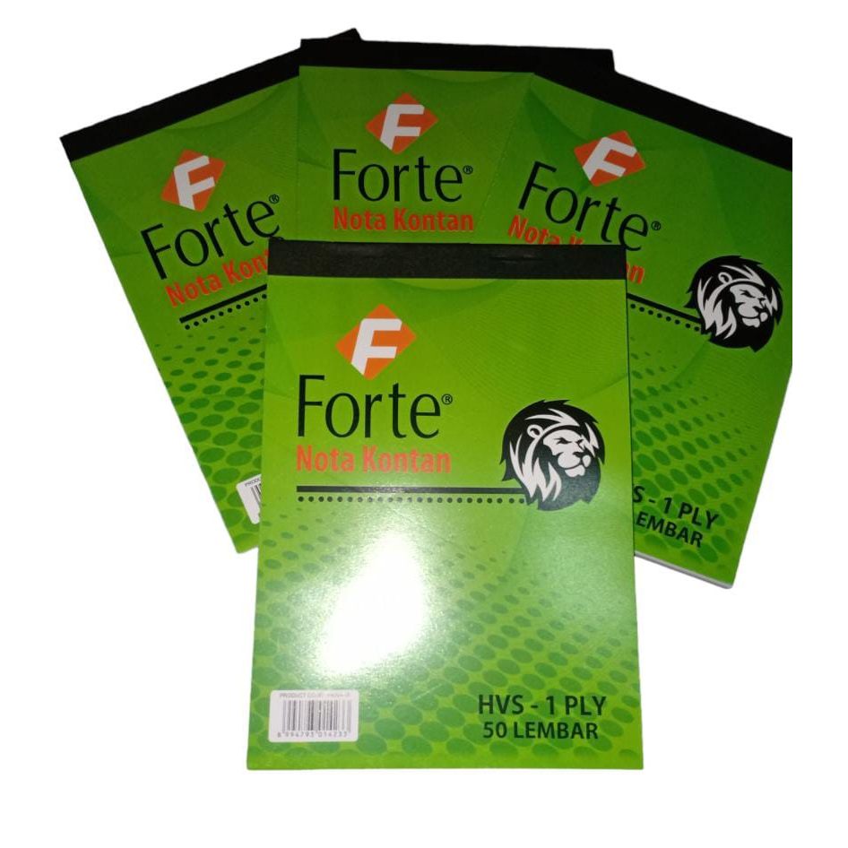 Nota Kontan Forte Kecil 1 Ply (NK K1)