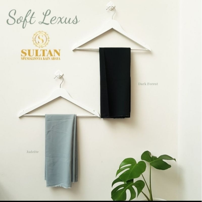 Kain soft lexina (soft lexus) jadeite polos by sultan, harga per 1/2 meter
