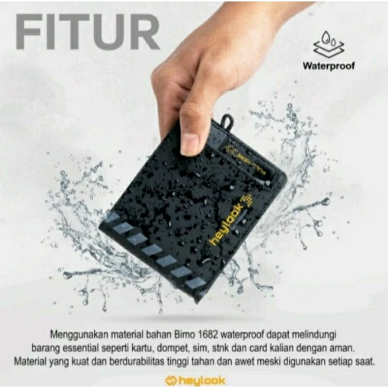 Dompet Pria Pendek Waterproof Dompet Lipat Dompet Maveric Heylook