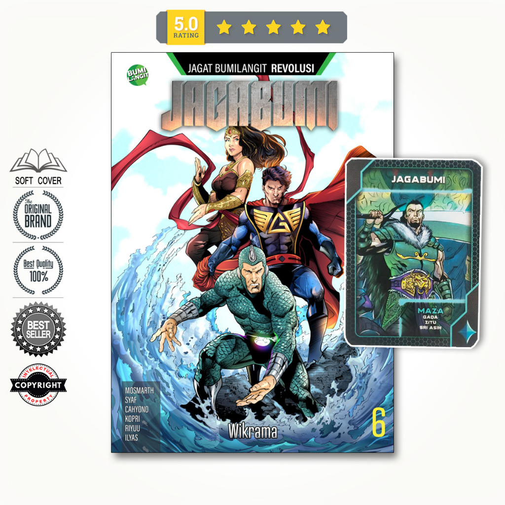 Bumilangit Komik JAGABUMI 06-WIKRAMA