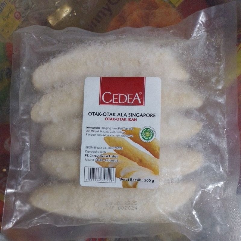 

Cedea otak Otak ala singapore isi 5 pcs 500gr