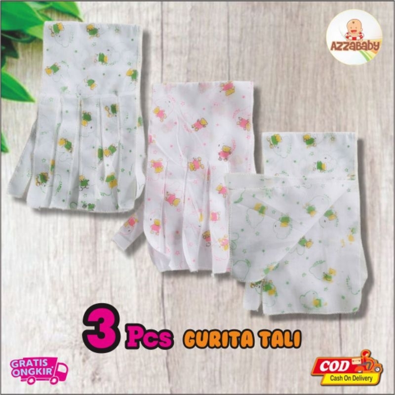 Gurita Bayi Katun 3 Pcs motif lucu gurita tali bayi baru lahir