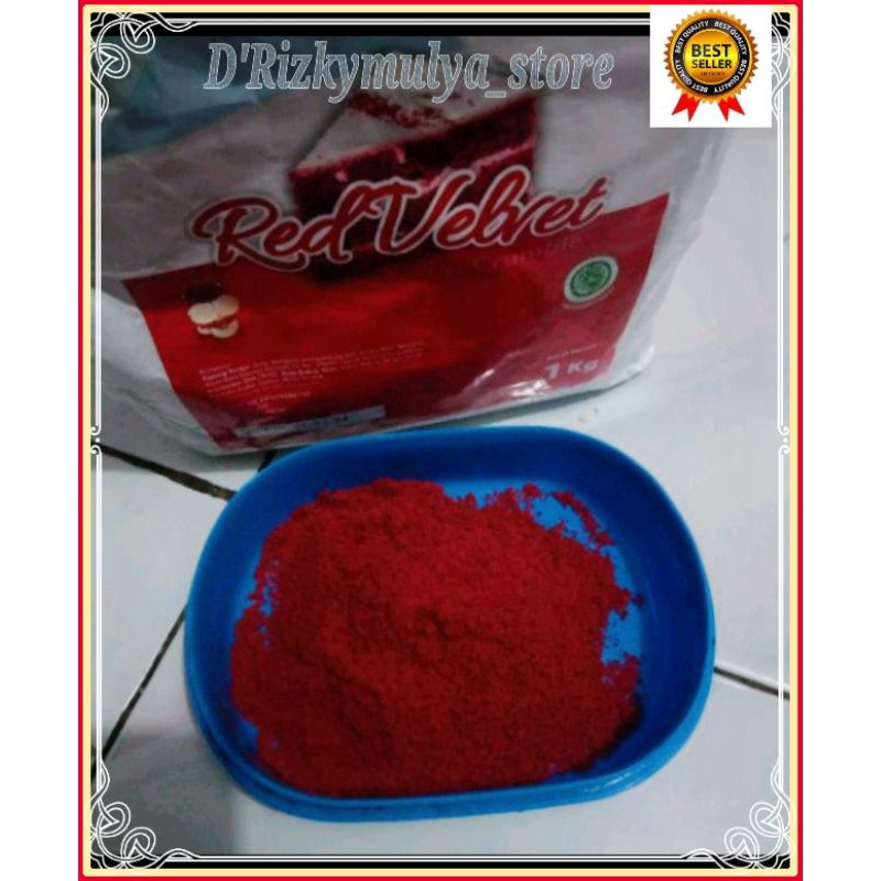 

Red Velvet bubuk original 1kg untuk toping kue kekinian